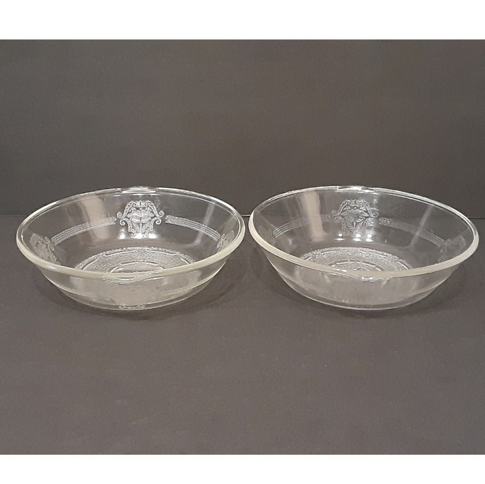 Glas Bake Clear Glass Plate 2pc D-03